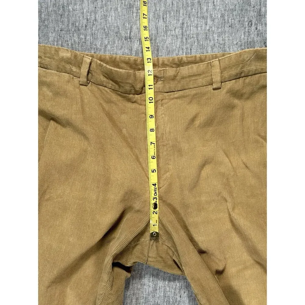 Bills Khakis M2 Corduroy Pants Mens 38x32 Relaxed Fit Tan Made in USA